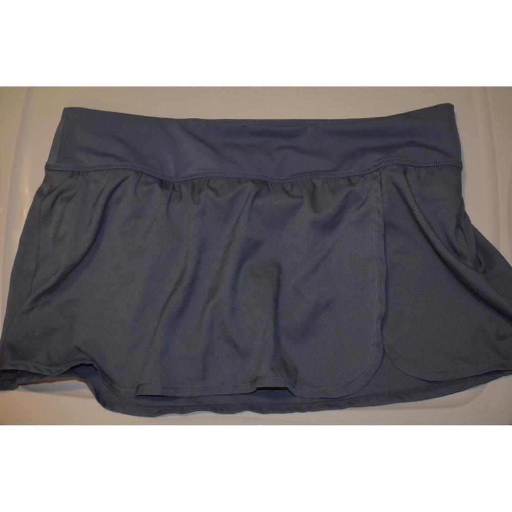 grey nike golf skirt size large